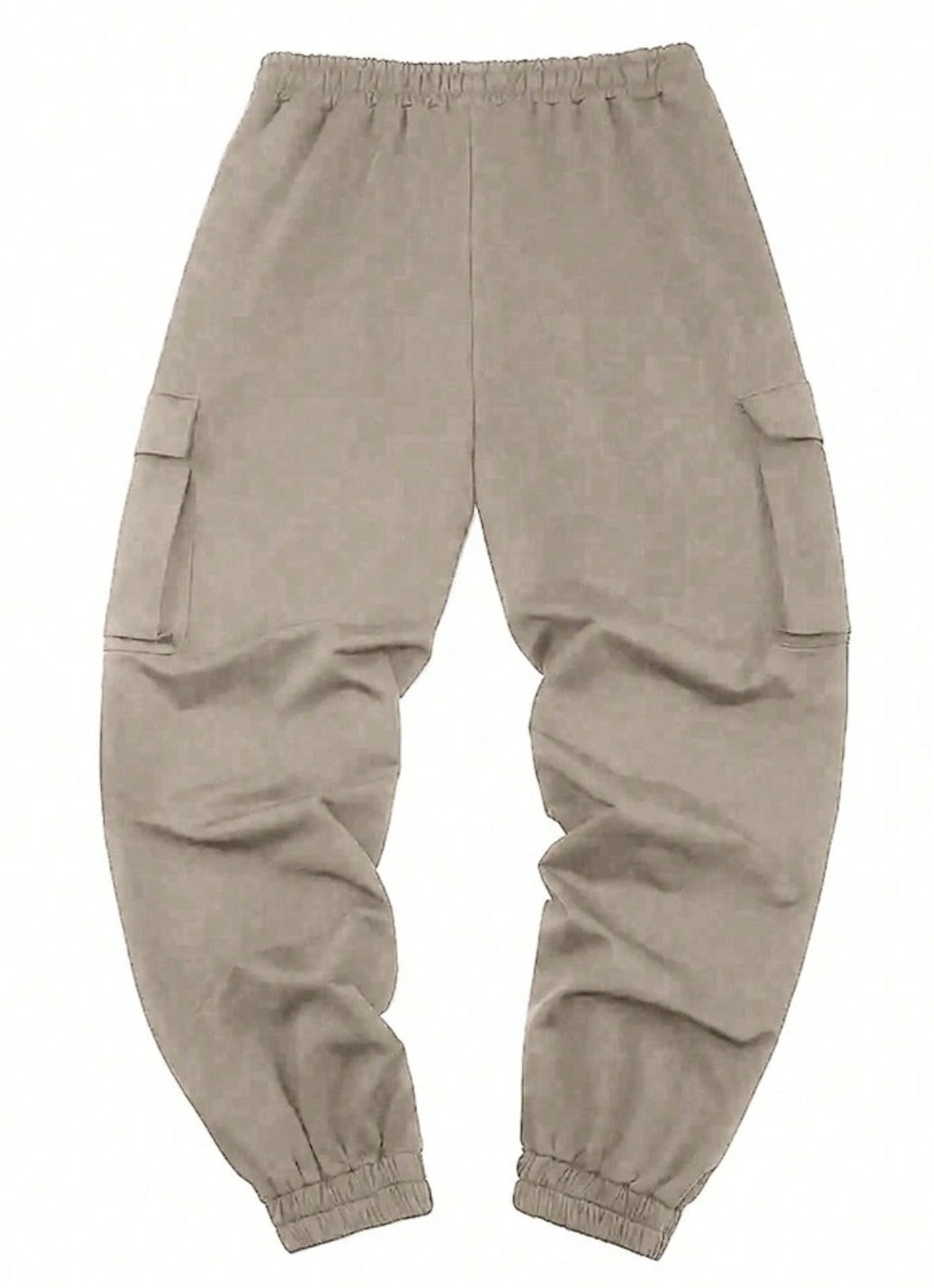 Casual Drawstring Workwear Trousers, Joggers Teens