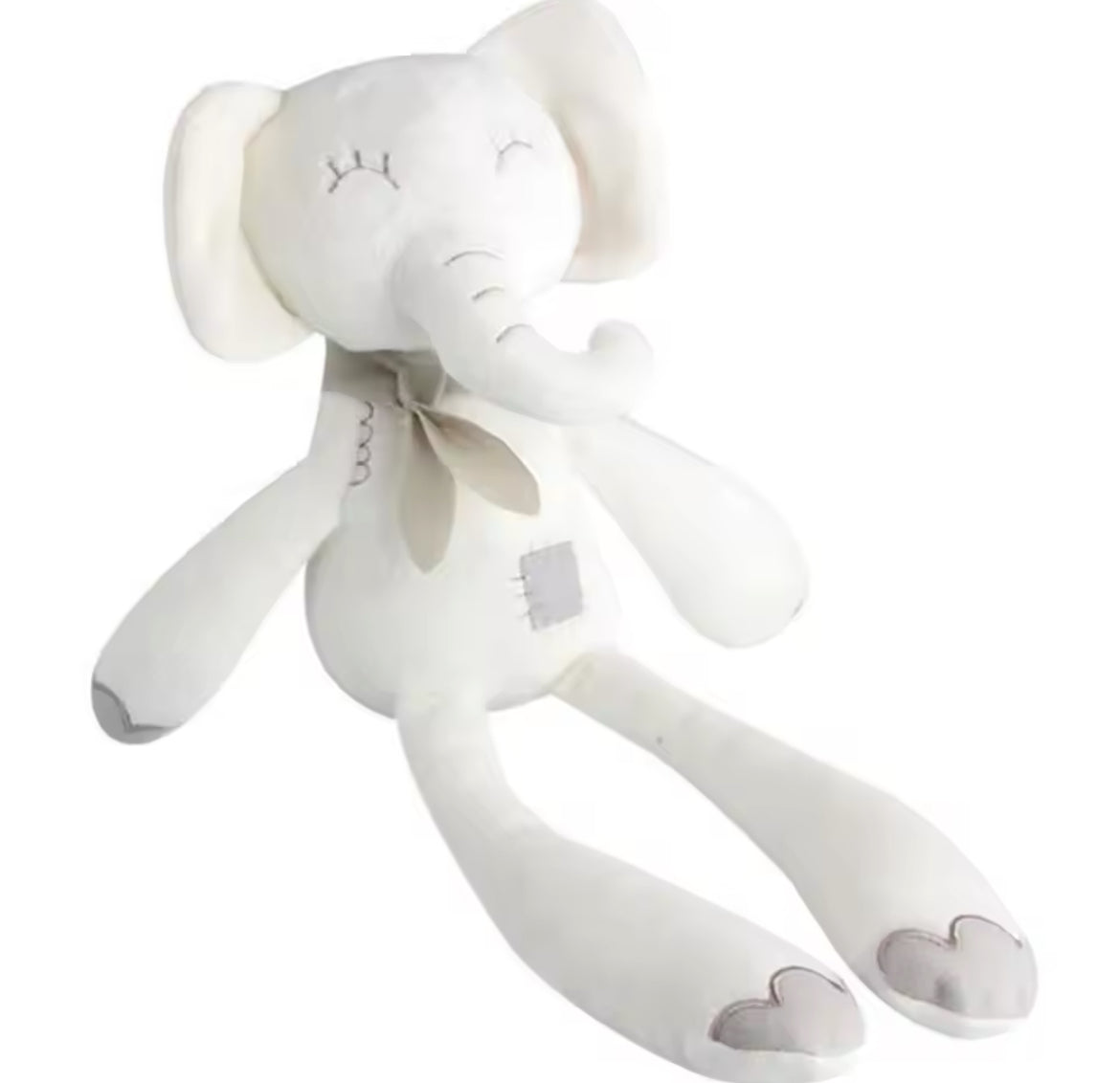 Juguete de elefante para bebé, ecológico, juguete de peluche