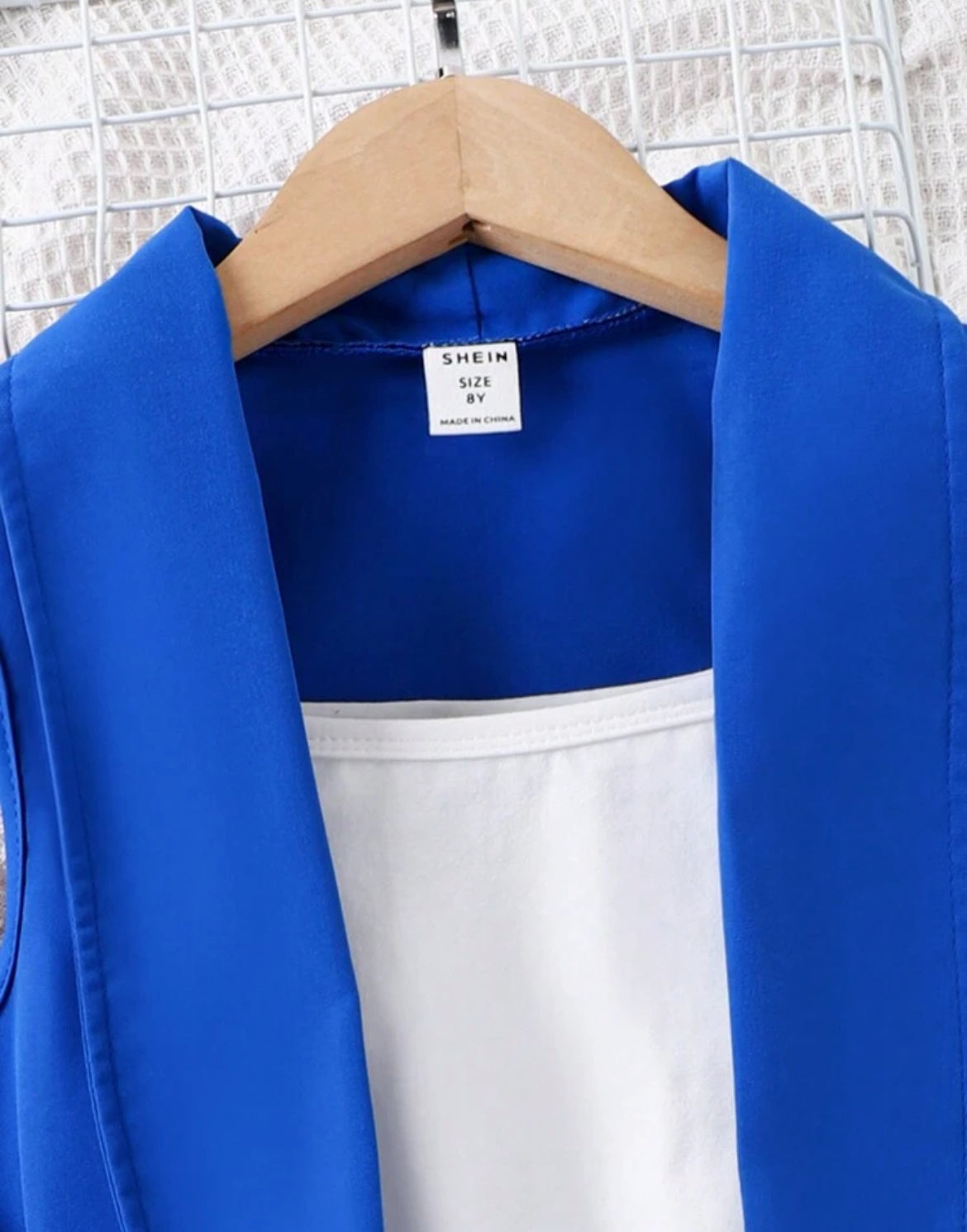 Tween ‘BIZ’ 3 PCS Blue Shorts Set Top & Vest