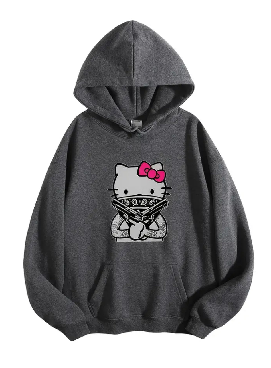 “Hello Kitty” 🎀 Stylish And Comfortable Hoodie with Pockets