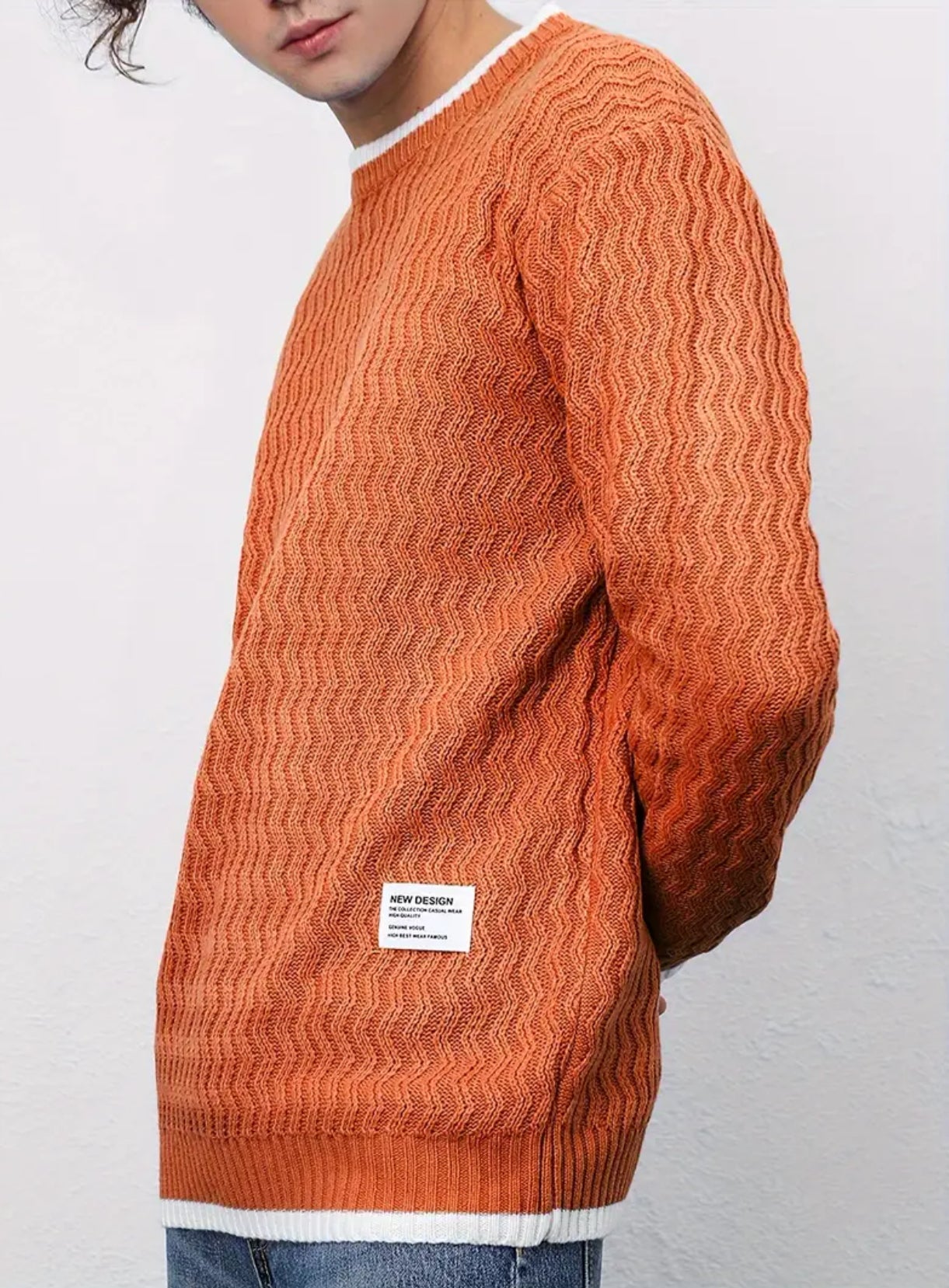 “The Steve” Solid Knitted Streetwear