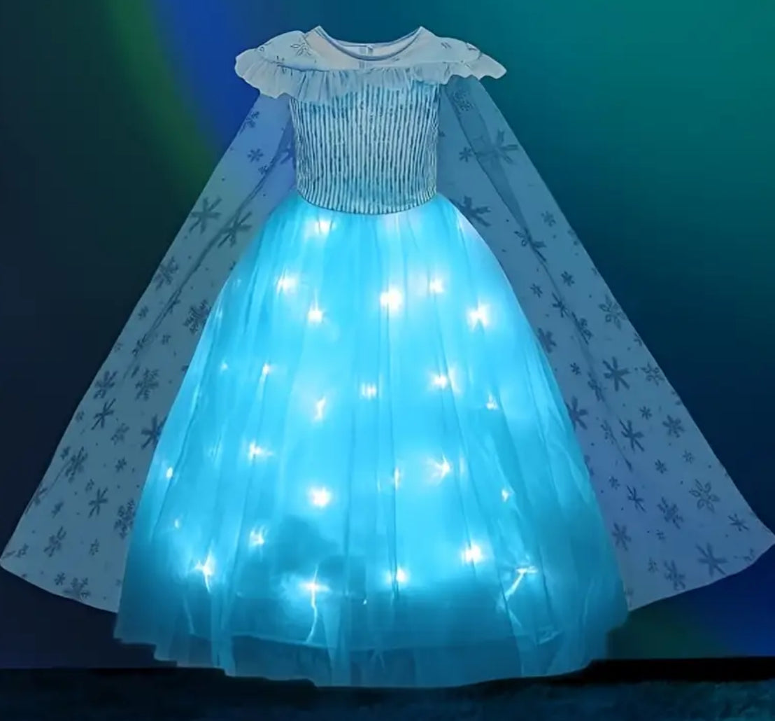 Elsa Light Up LED Dress