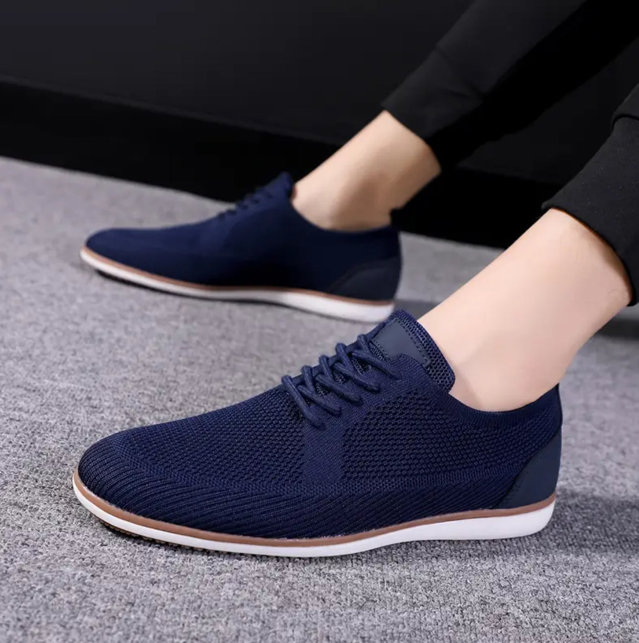 Men's Trendy Lace-up Sneakers