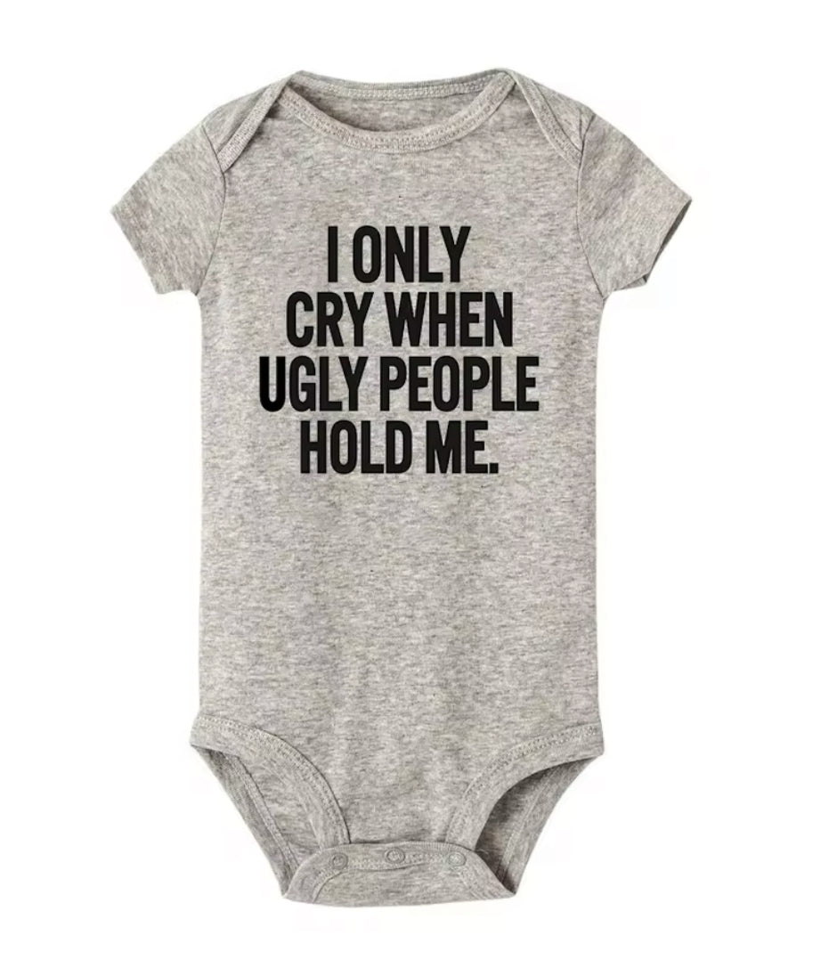 “Ugly People” Baby Infant Onesie