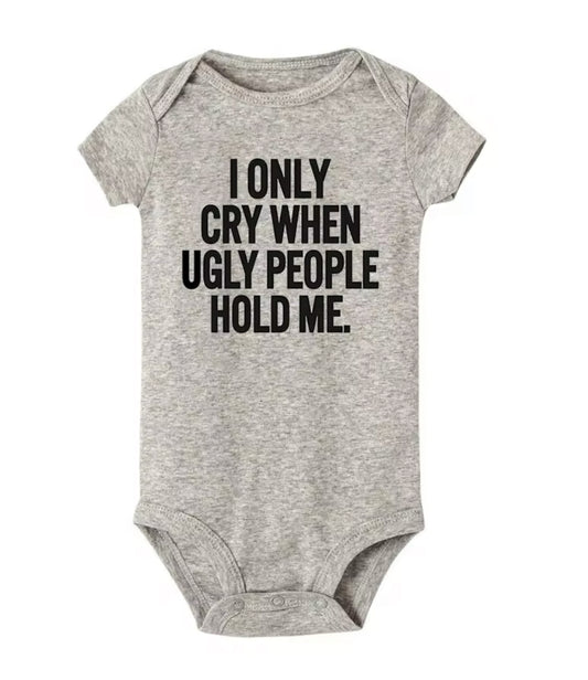 “Ugly People” Baby Infant Onesie