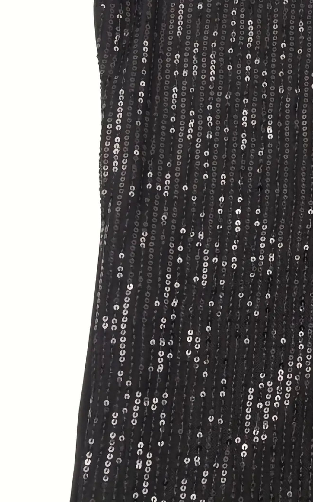 Glittering Sequin Decor, Sleeveless Dress For Girls