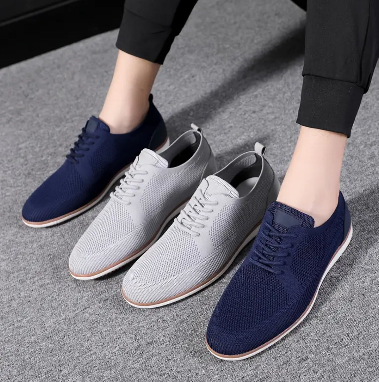 Men's Trendy Lace-up Sneakers