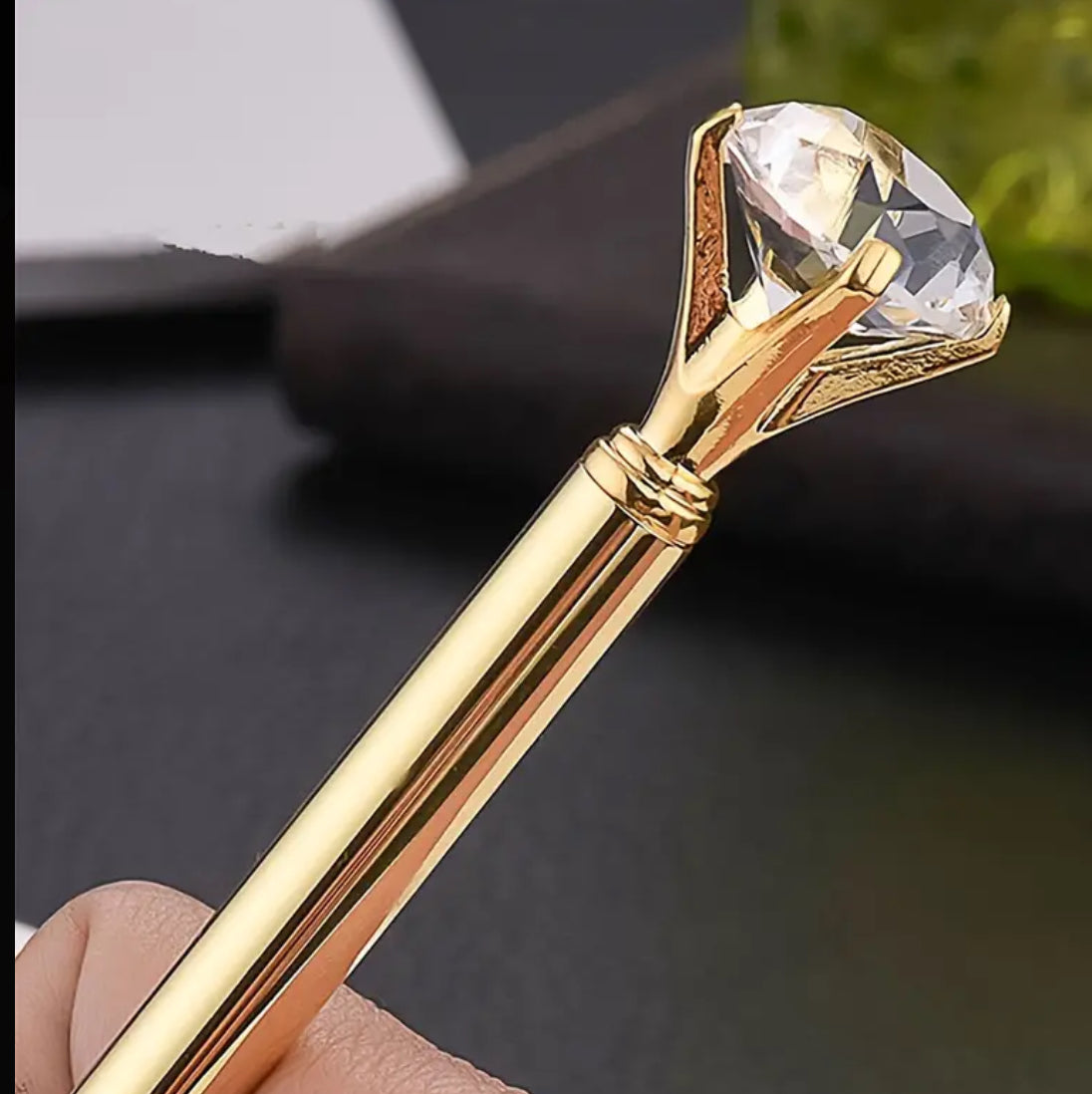 Elegant, Diamond Ballpoint Pen