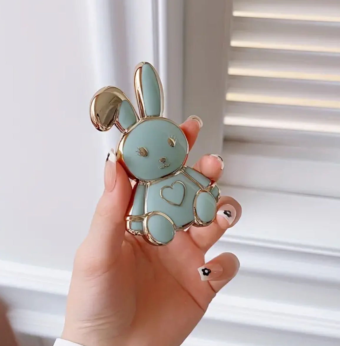 Folding Ear “Love Rabbit” Mobile Phone Grip & Stand