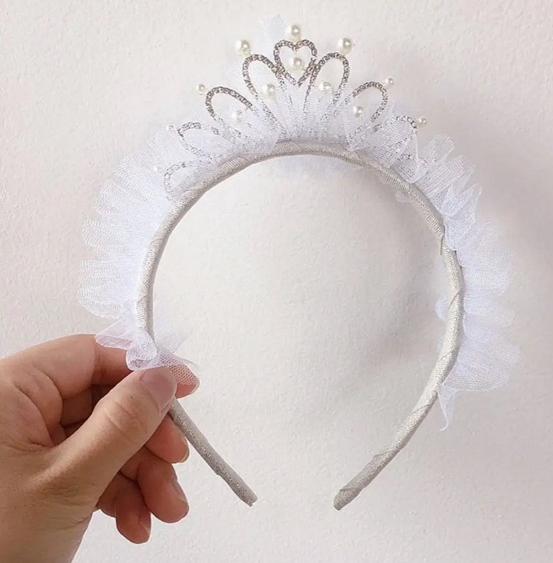 “Royal Birthday Crown” Flower Princess Headband