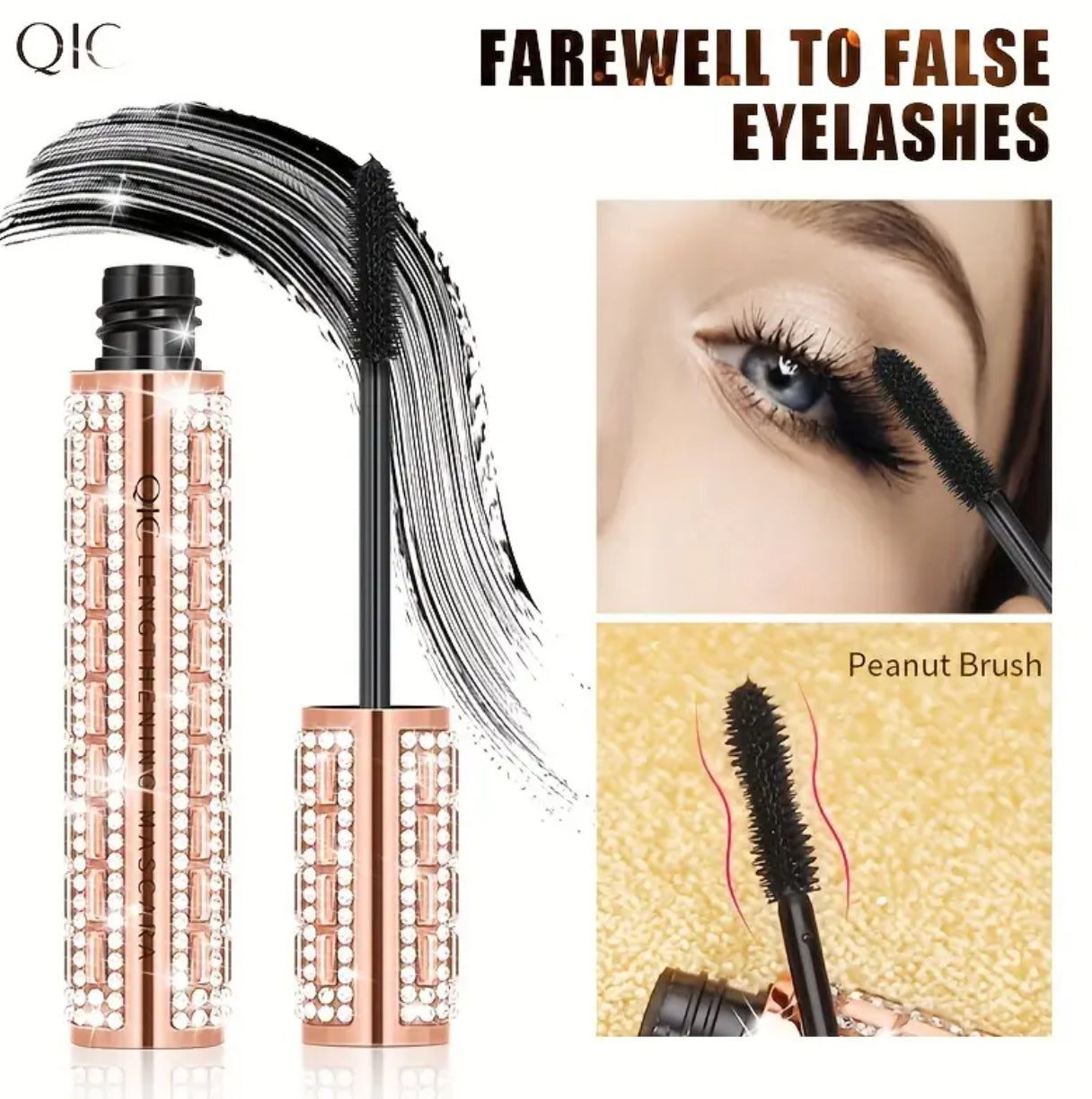 Waterproof Luxury Mascara, Thick and Dramatic