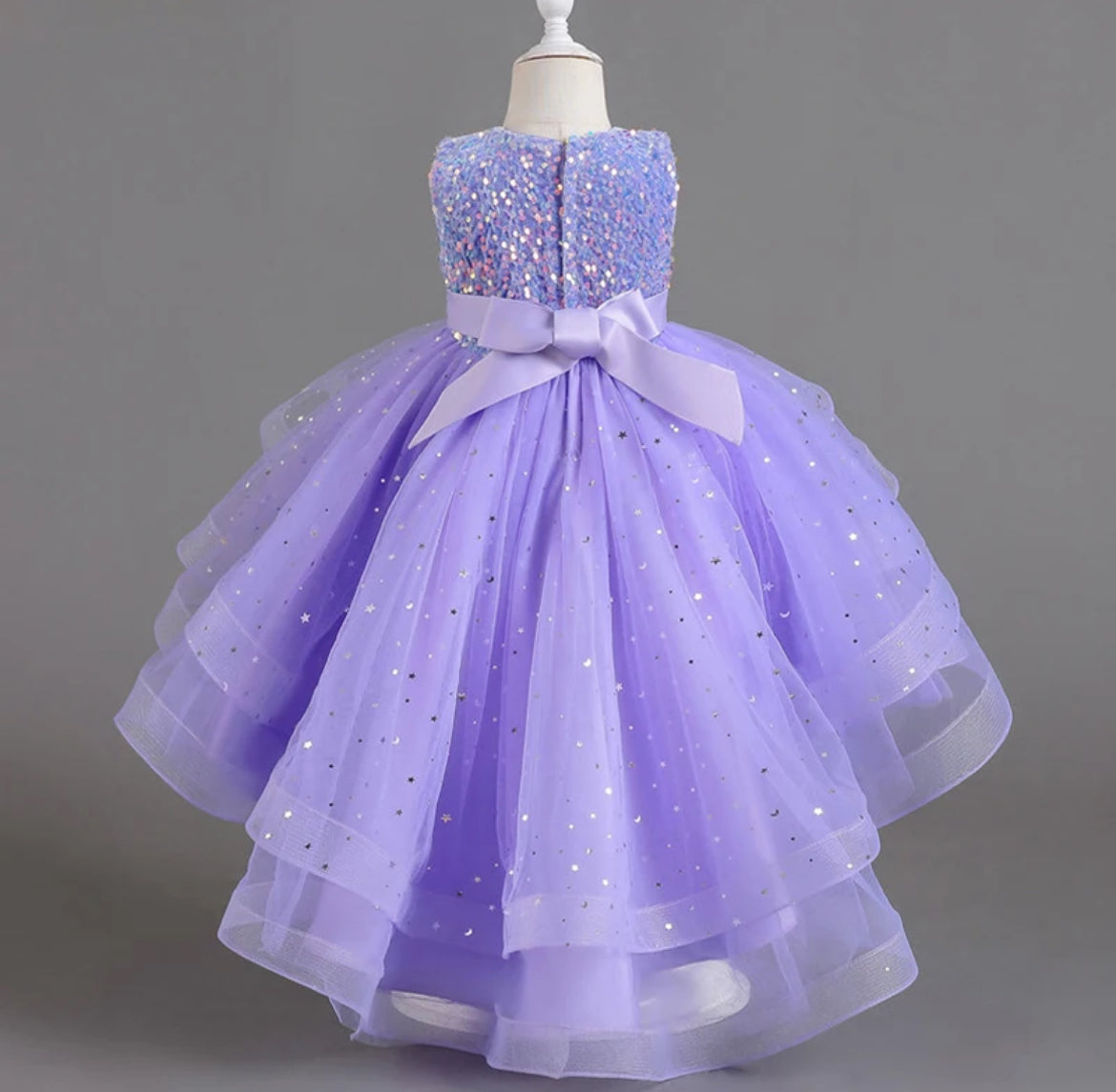 “Summer Sequins” Sleeveless Princess Dress