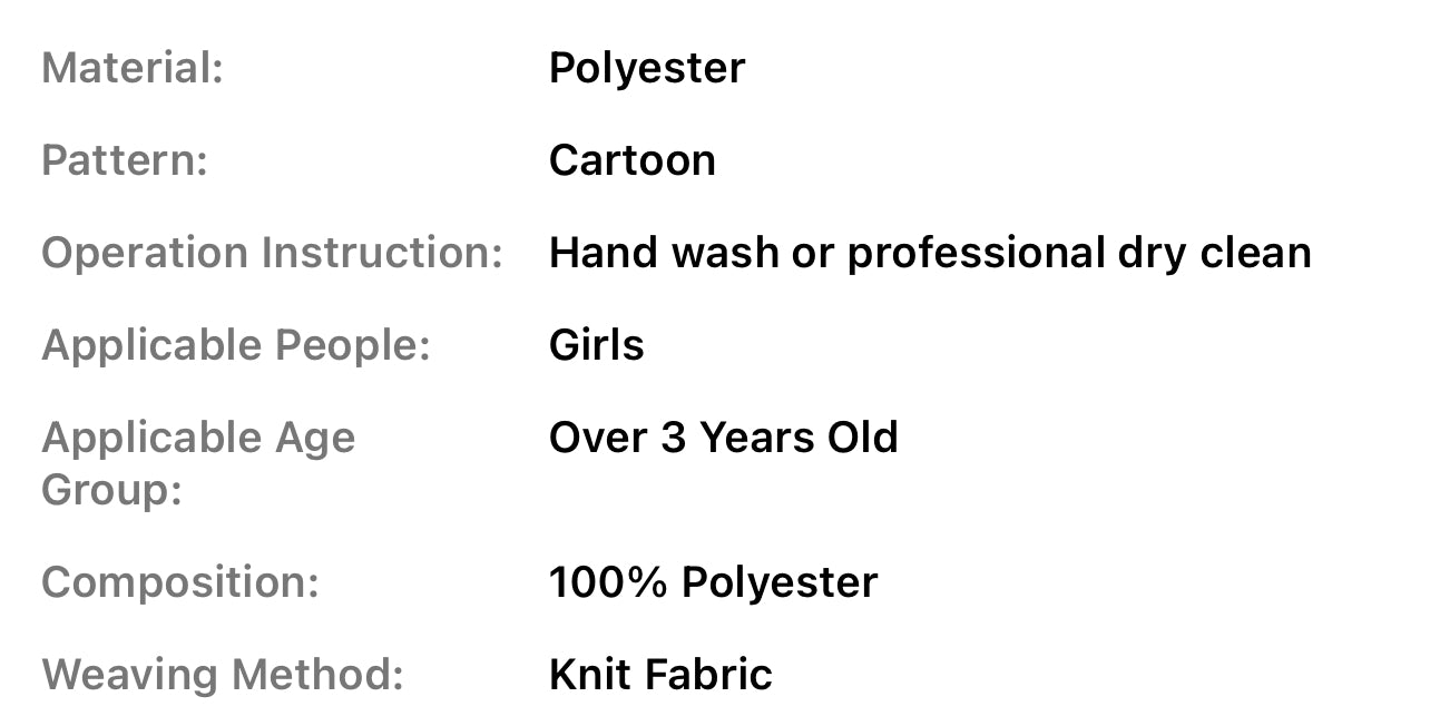 Girls 3D Warm Knee High Socks, 1 Pair