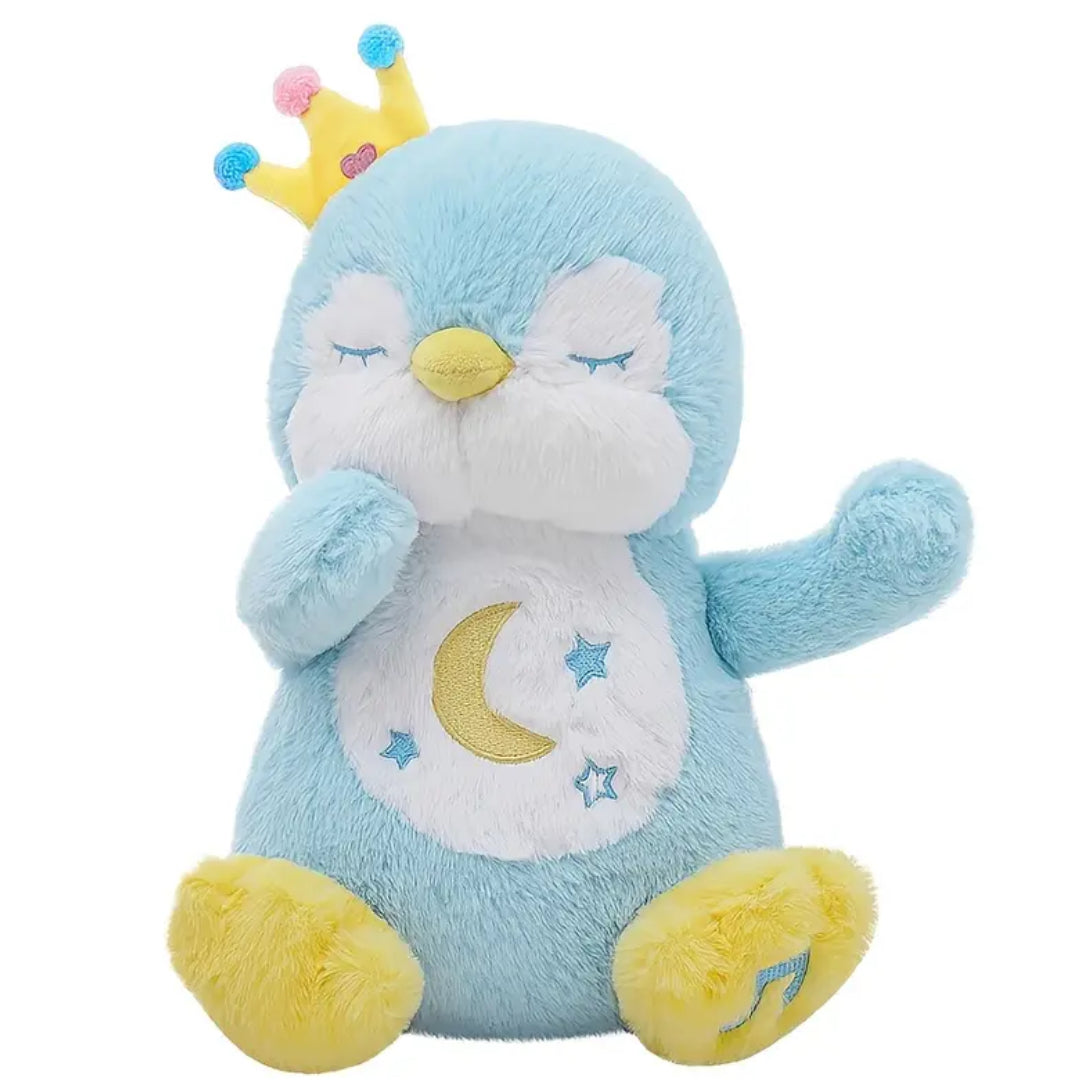 “Sleepy Buddies” Plush Toy with Sound, Featuring Soft Music & Timer