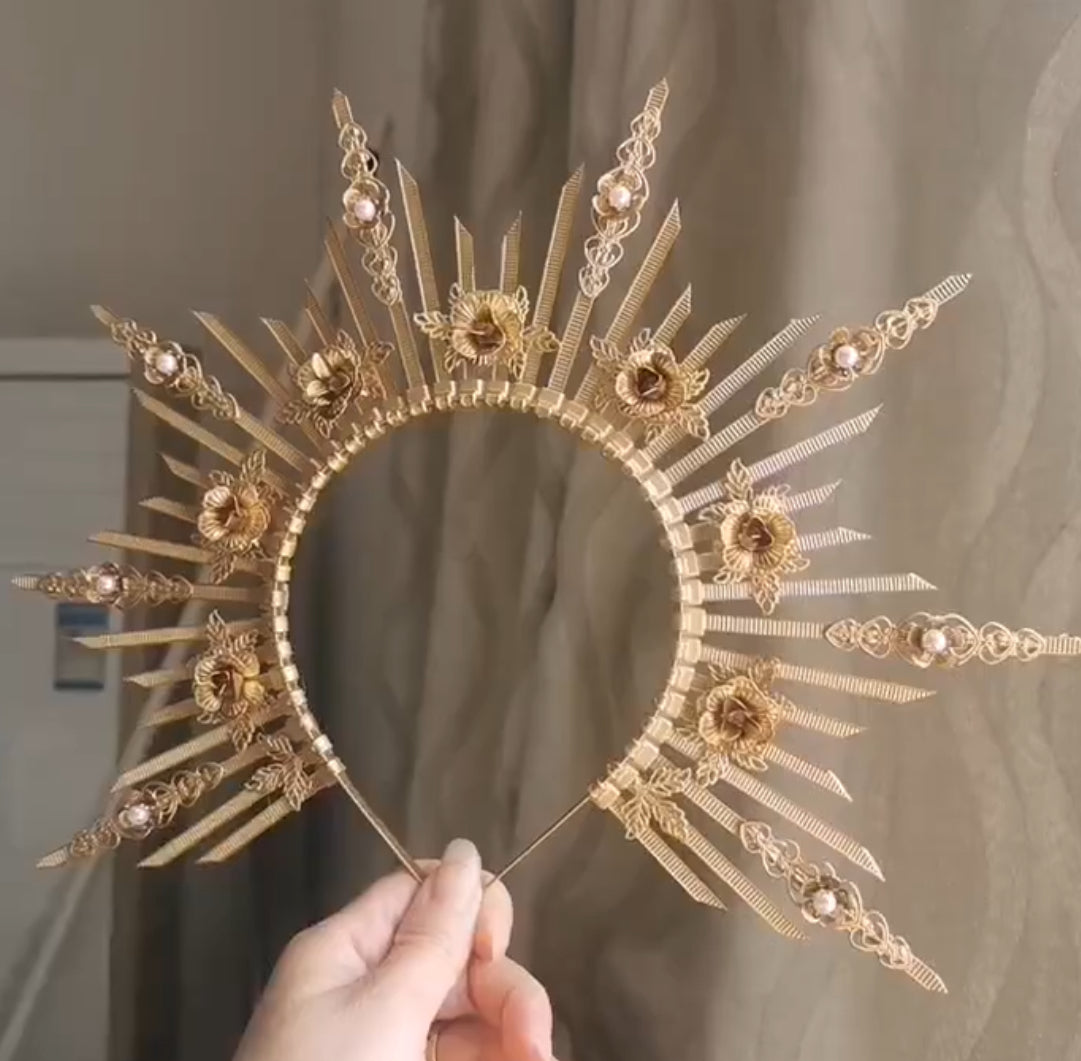 “Goddess Halo Crown”  Headpiece