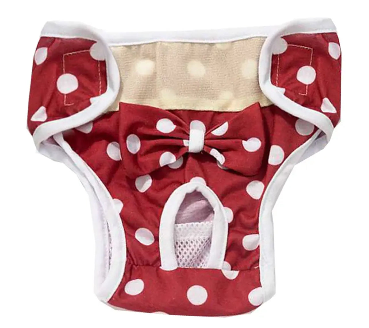 Pet Washable Diapers, Soft Breathable Colorful Cute Sanitary