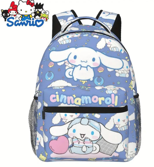 🩵 Mochilas Kawaii Cinnamoroll de Sanrio, ligeras