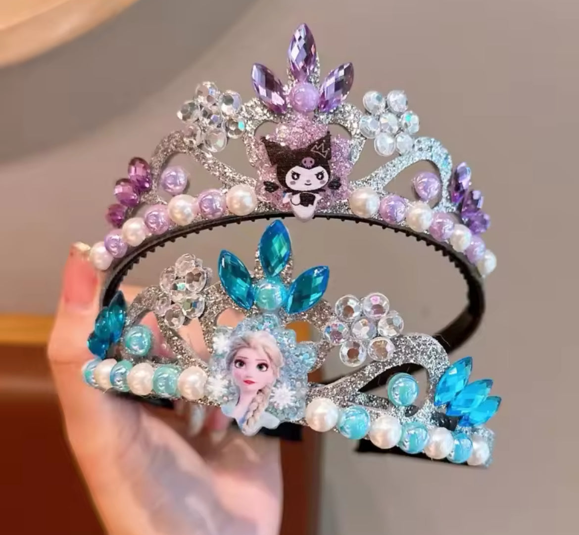 “Frozen Crown” Hairband Accessories, Princess Elsa Jewelry