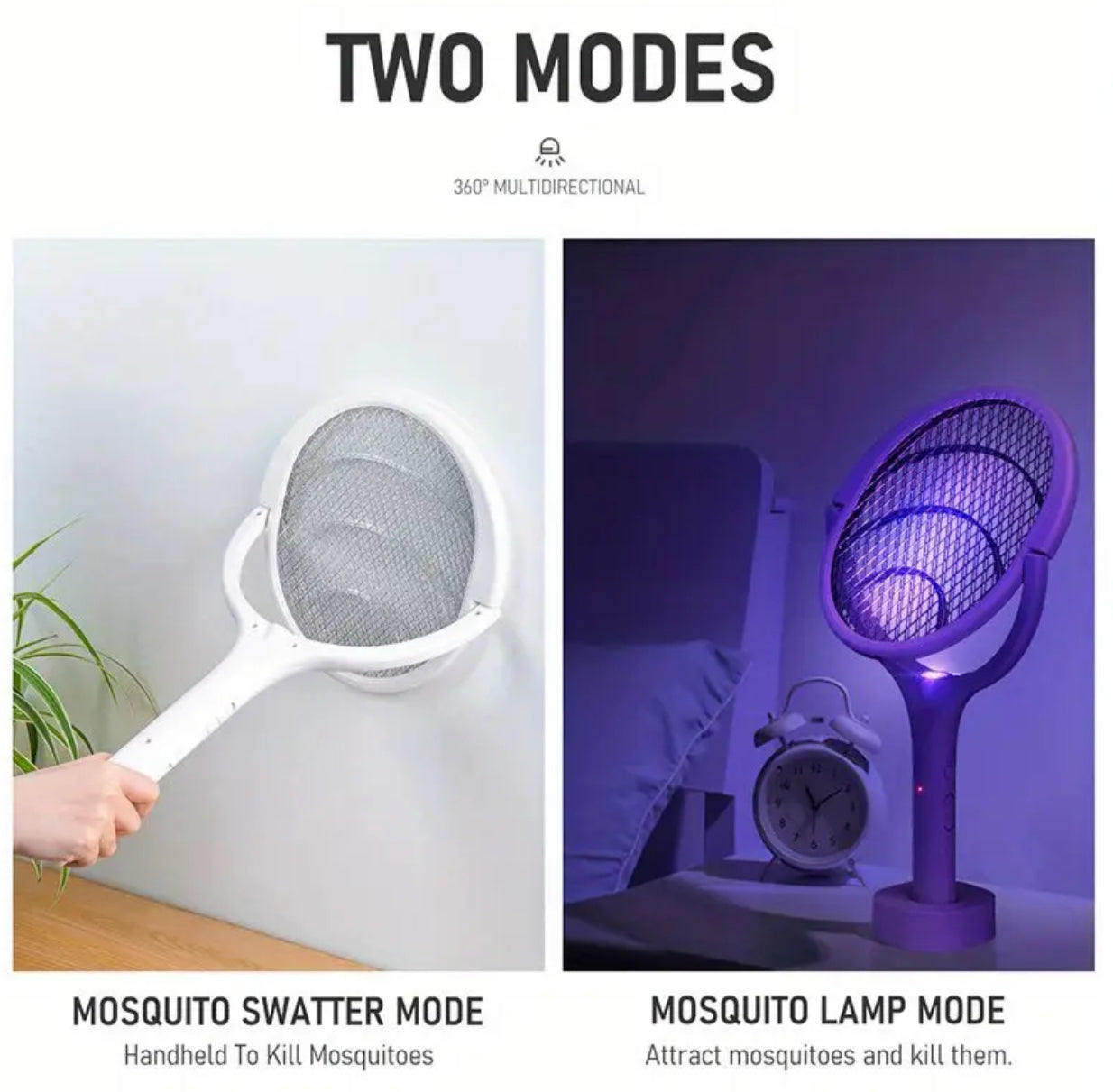 Rotatable Mosquito Killer, Electric UV Light Bug Zapper