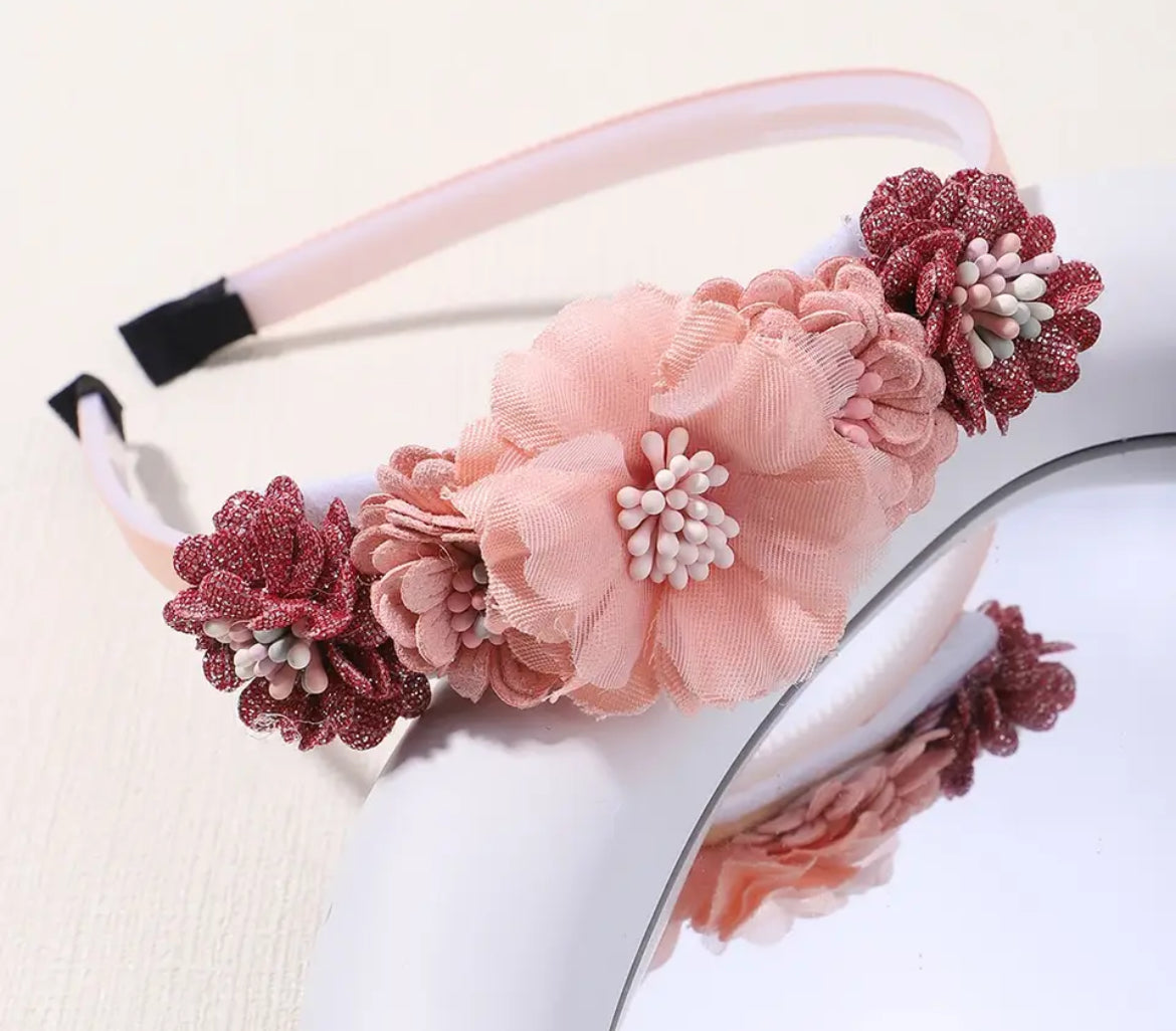 1 Piece “Flower Crown” Headband Hair Accessories