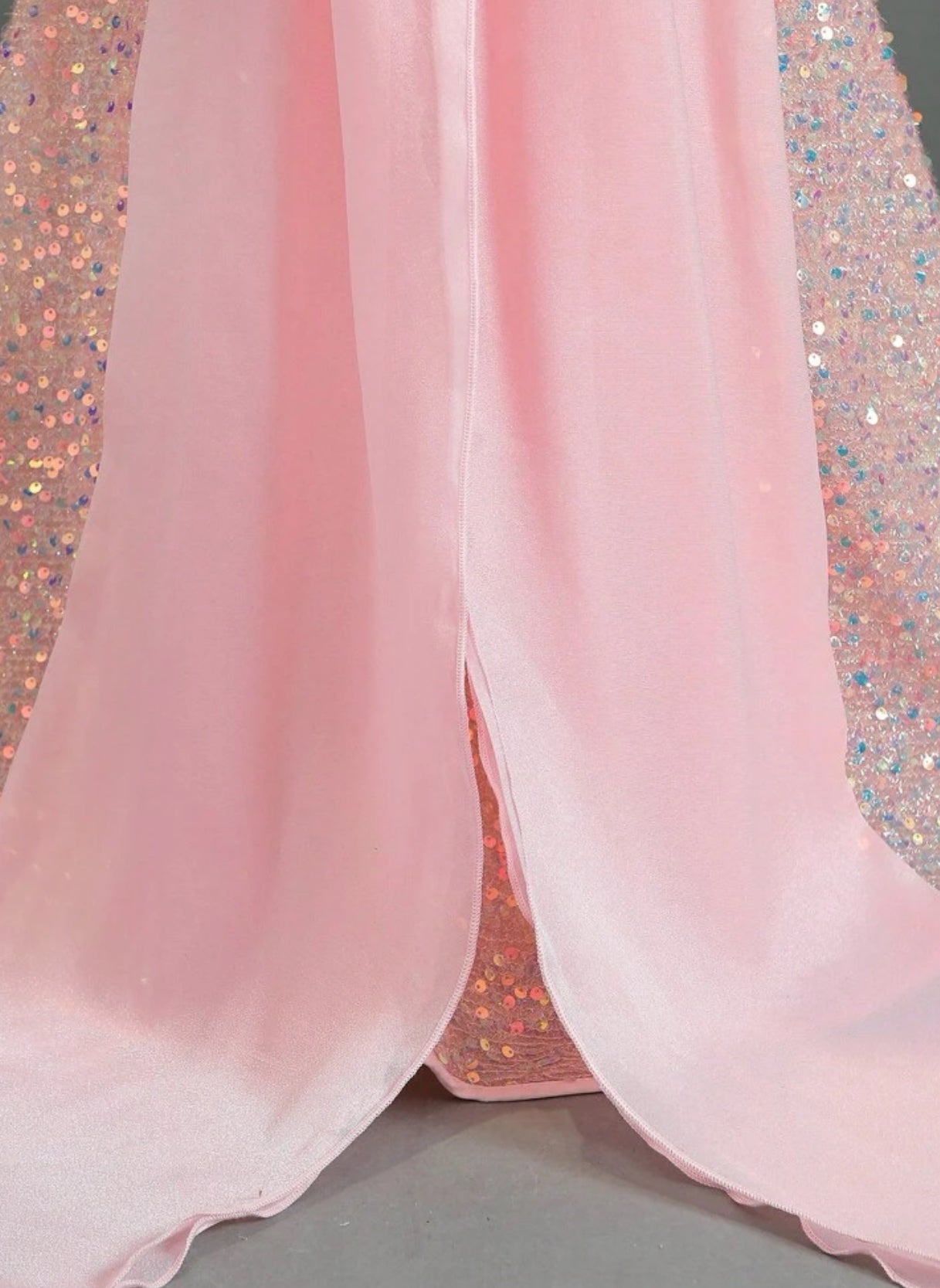 Girls ‘Glittering’ Formal Pink Bows 🎀 Dress