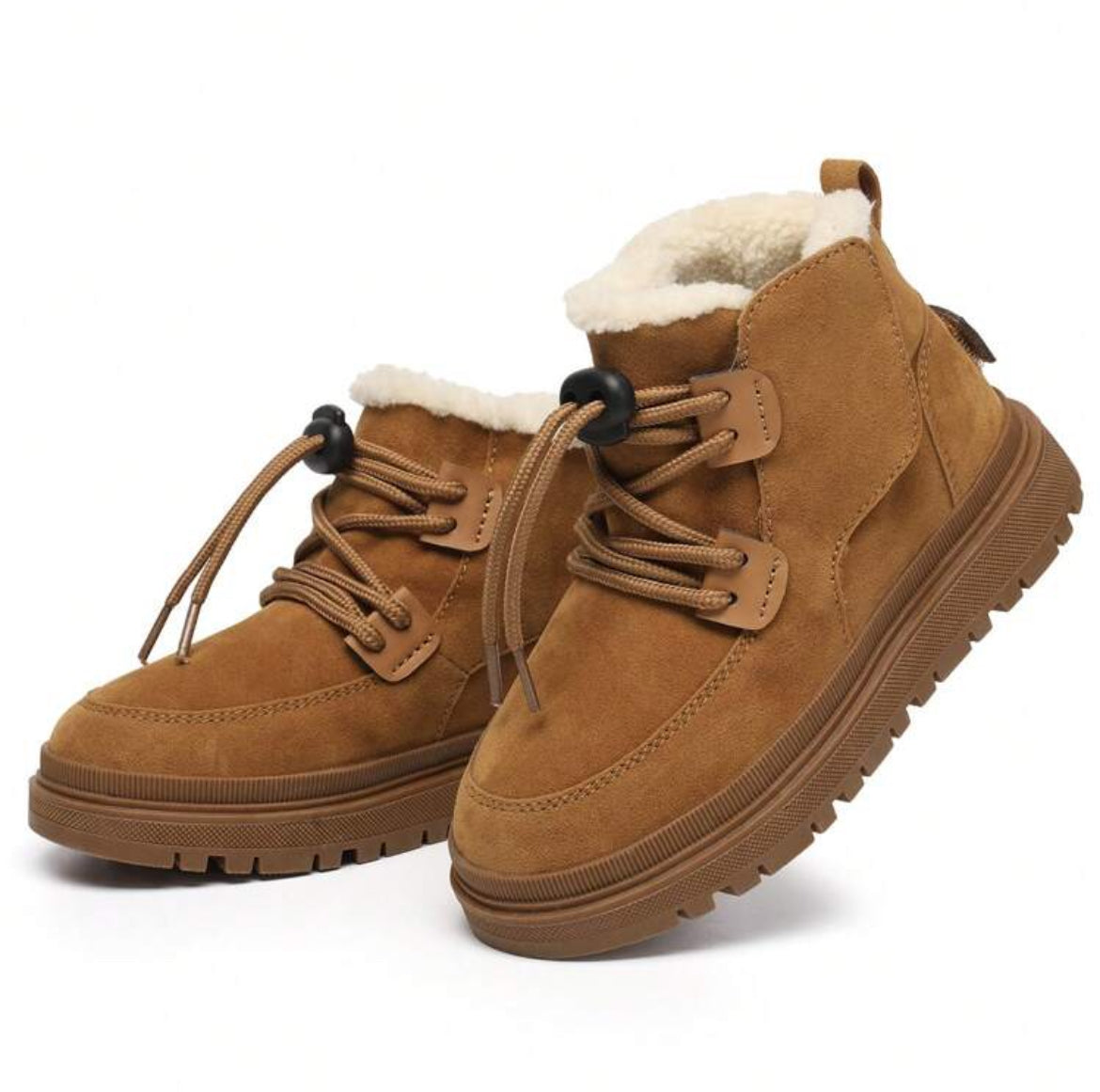 Kids Warm Plush Lined Snow Boots, Gender Neutral 🧸