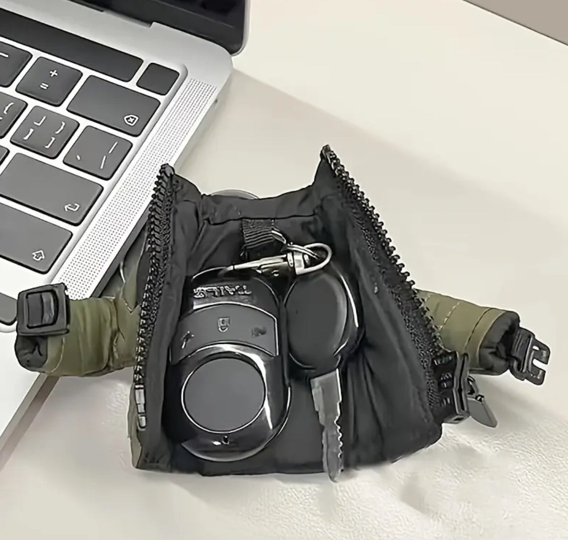 Mini -Style Down Coat Durable Keychain | Holder 