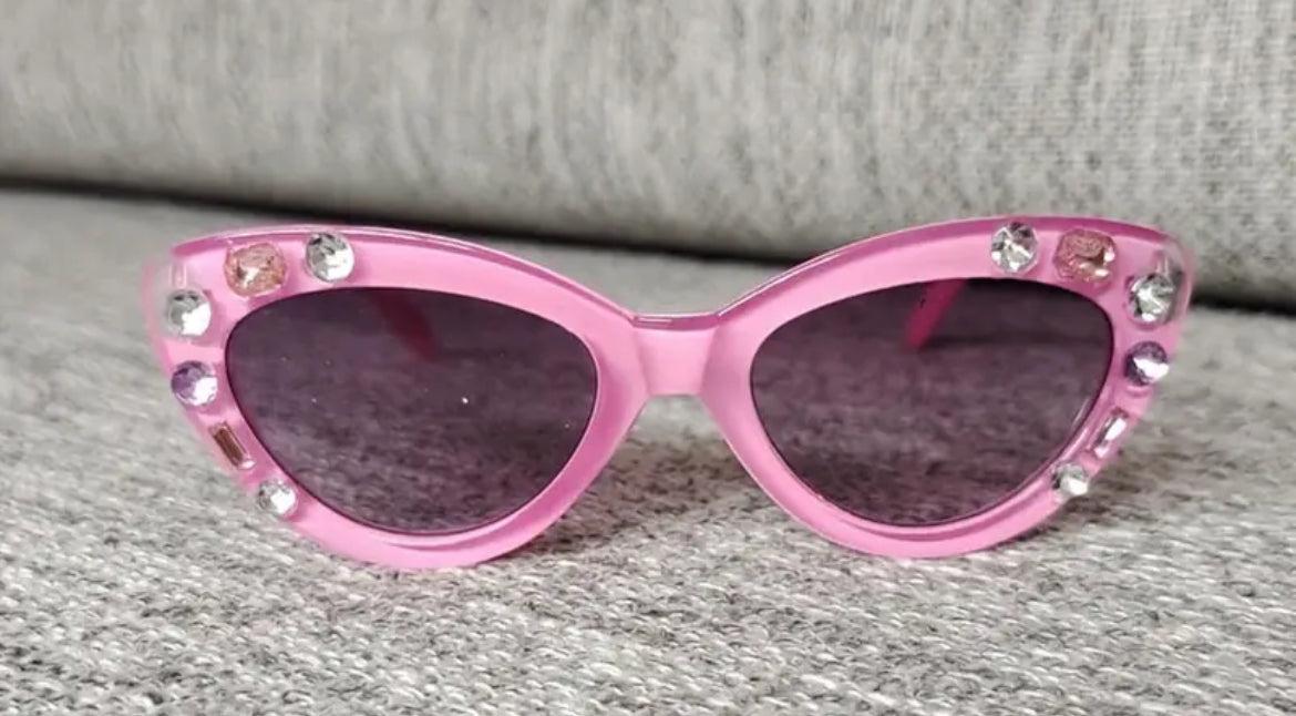 Gafas de moda con diamantes Y2K para niñas, gafas de moda para niños