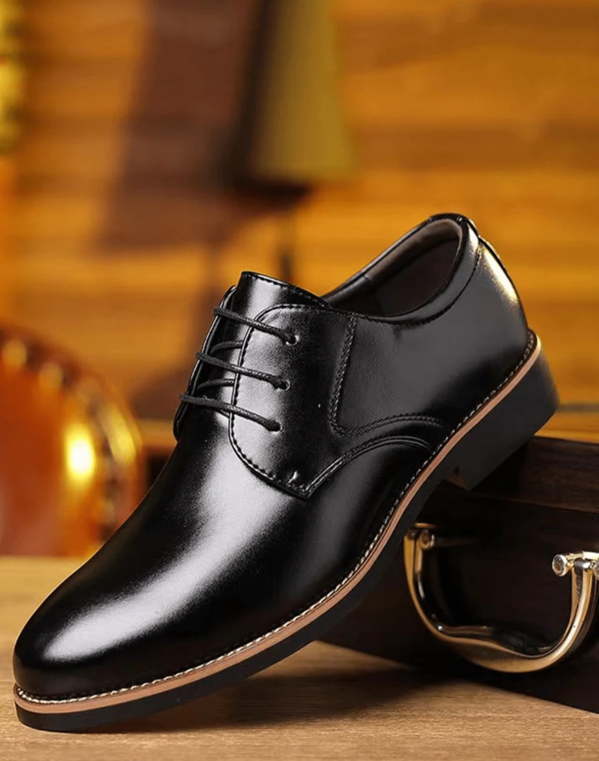 Zapatos de negocios casuales para hombres 'ricos'