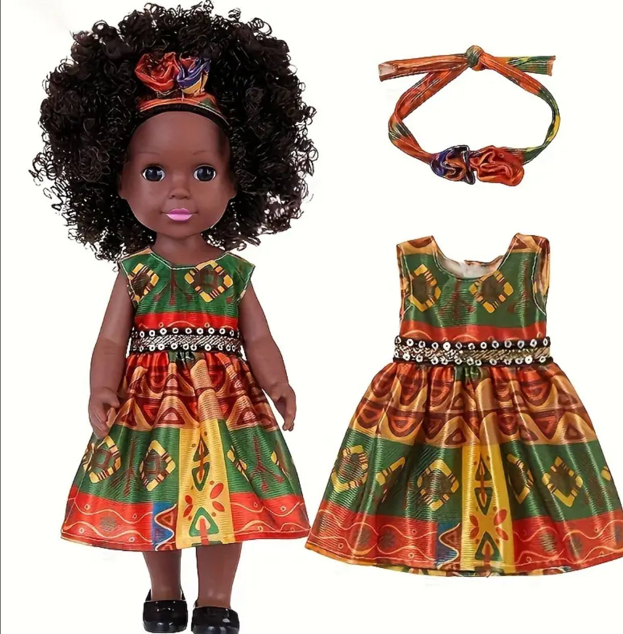 “Caribbean Girls” Colorful Dresses dolls