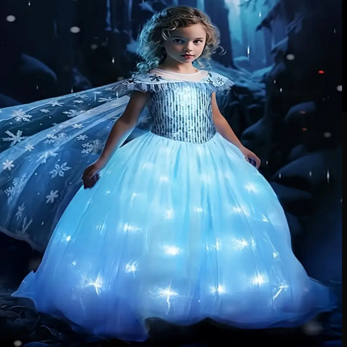 Elsa Light Up LED Dress