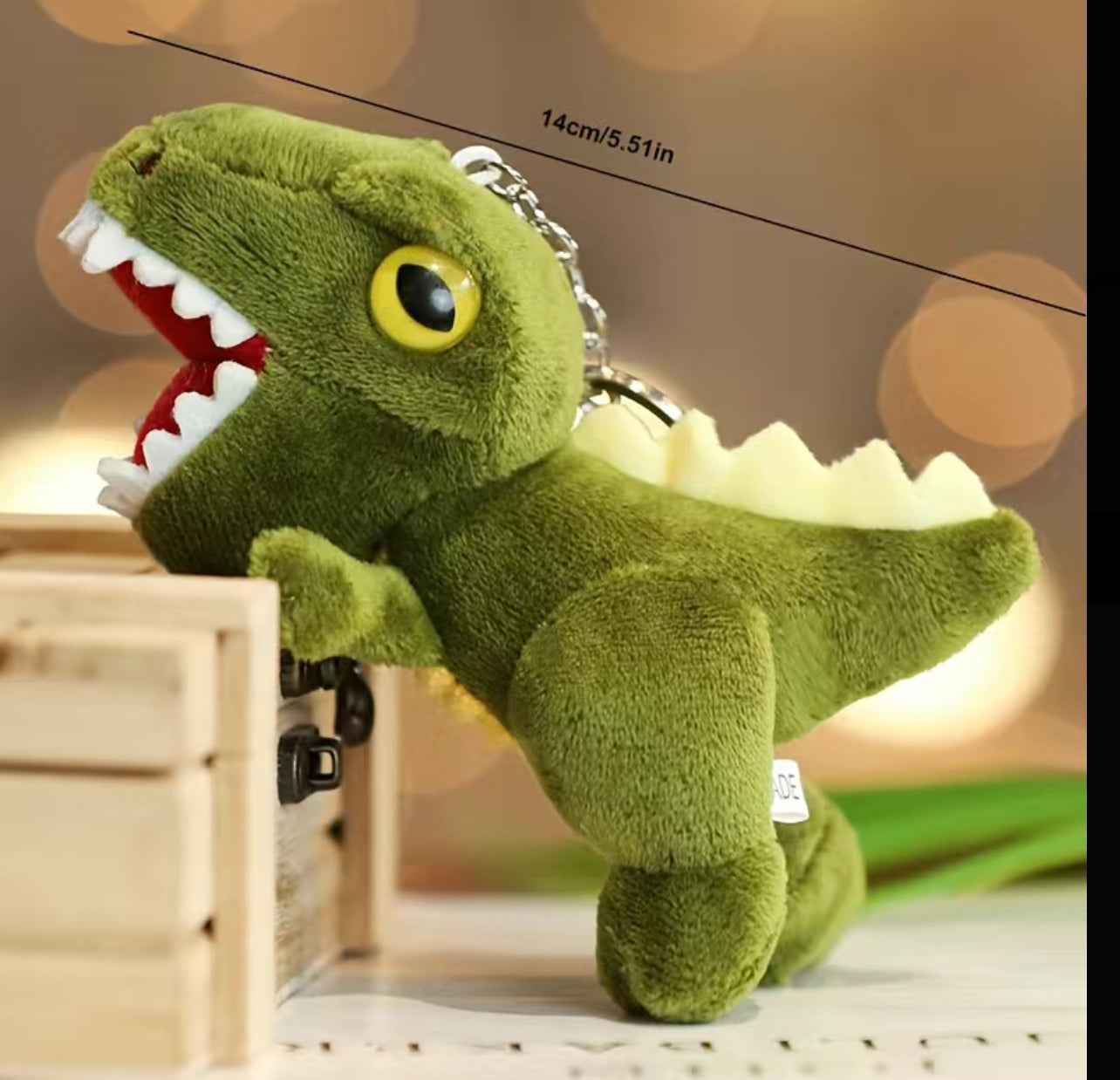 Dinosaur Plush Toy Keychain