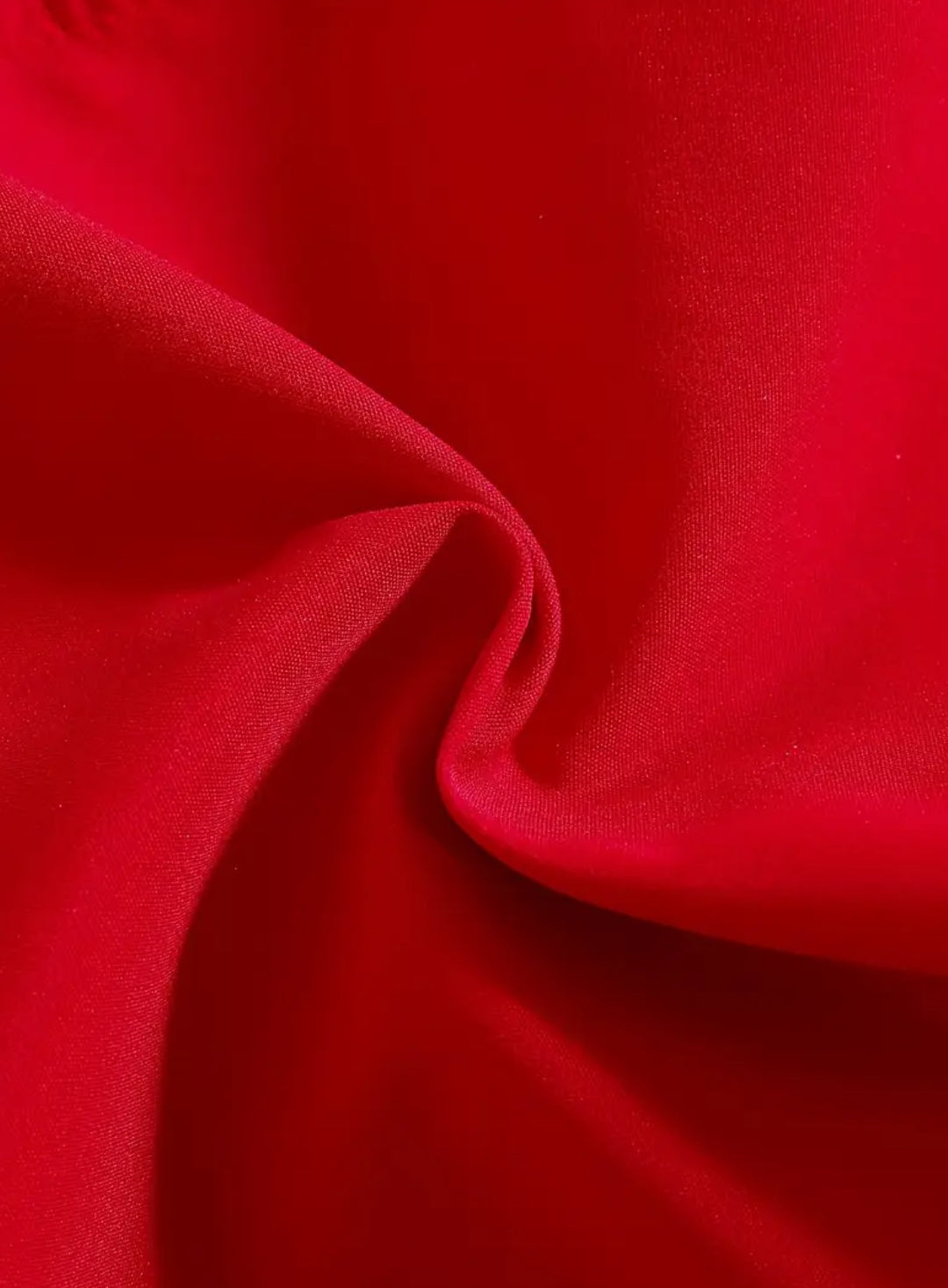 Girls ‘PAINT THE TOWN RED’ Fashion 2pcs Set Button Up Front Clip Vest + Elastic Waist Pants 