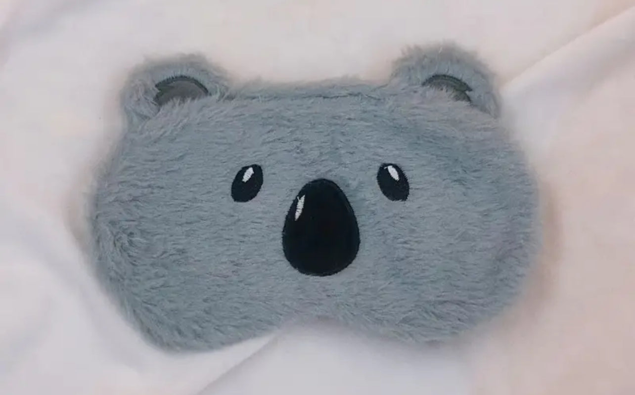 Maska e syve “Plushies Eye Mask” Maska për sytë e fjetur për fëmijë