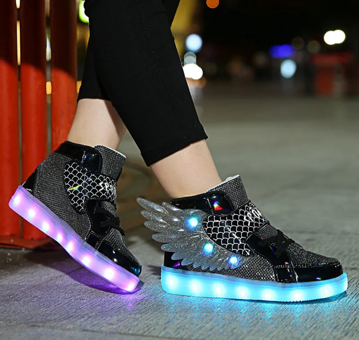 Ultra Wings, LED Charging Luminous Shoes,Children's