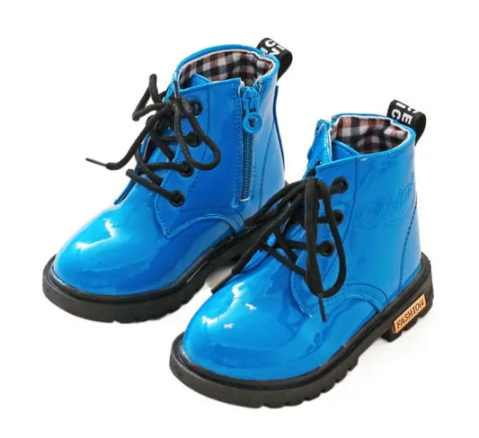 Vintage Cool Ankle-high Boots For Boys & Girls