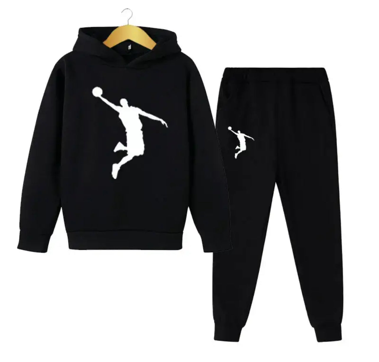 2Pcs Hoodie+Pants Sports Suits 4-13 Years, Tracksuits