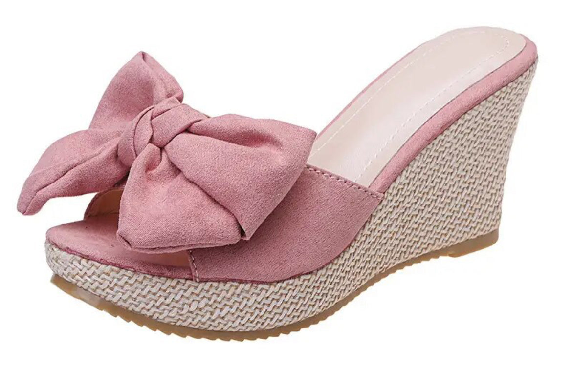 Bowknot Wedge, Platform, Posh 🌸 Collection, Women’s