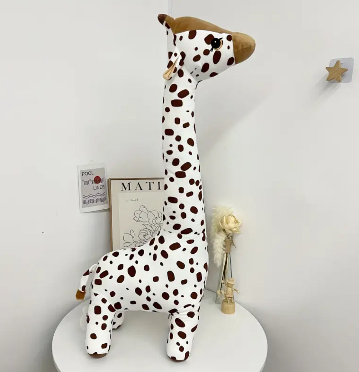 Cartoon Creative Big Giraffe Plush