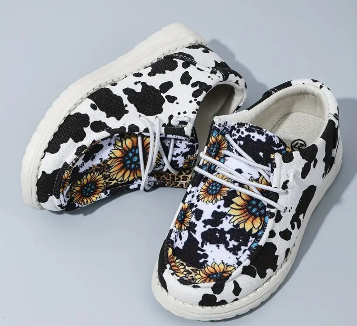 “Chic Casual” Comfortable Canvas Shoes For Girls