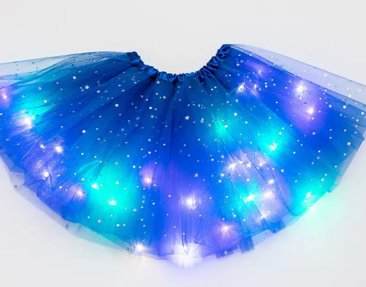 LED Glowing Light Princess Tutu Skirts, Children/Adult
