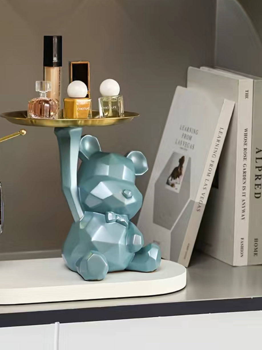 Modish Luxury Bear, Resin Tray Resin