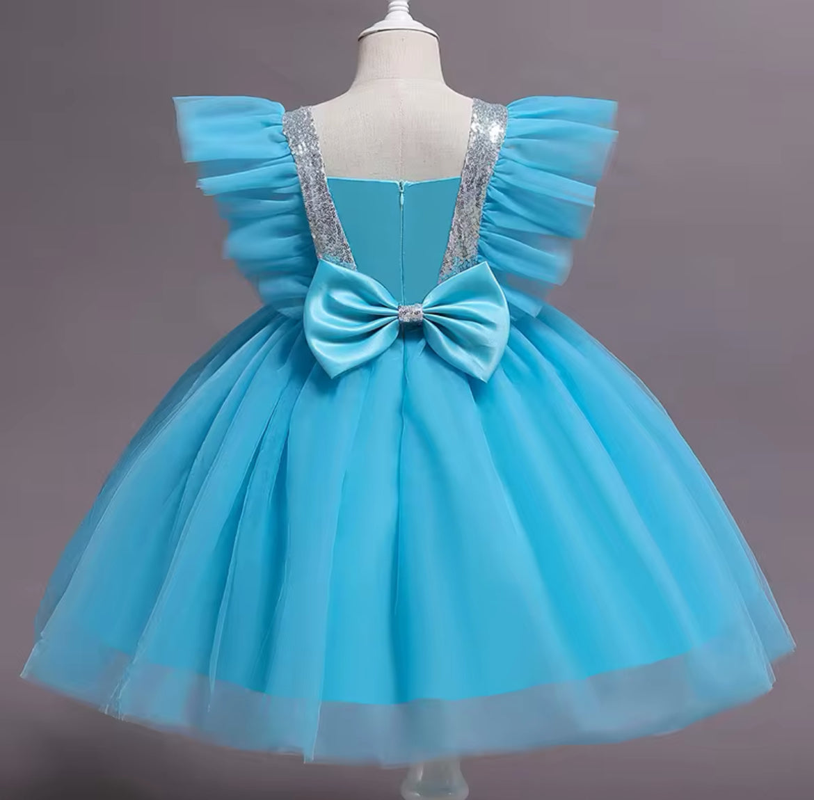 Elegant Party Sequins Tutu Gown Children’s Formal