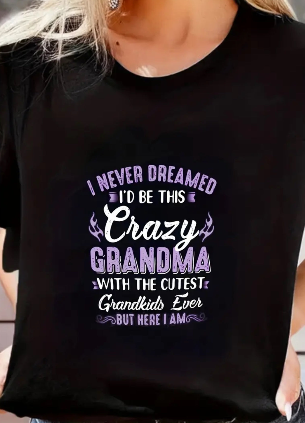 Grandmasauras , Print Tee Tops and other gift ideas