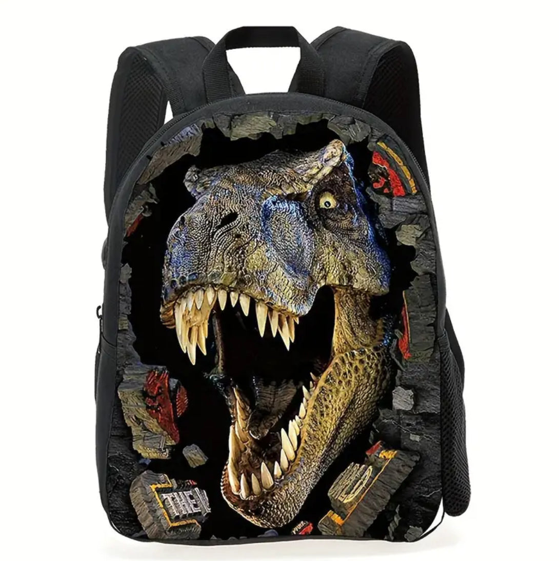 “T-Rex Dinosaur” Backpack For Kids, Gender Neutral