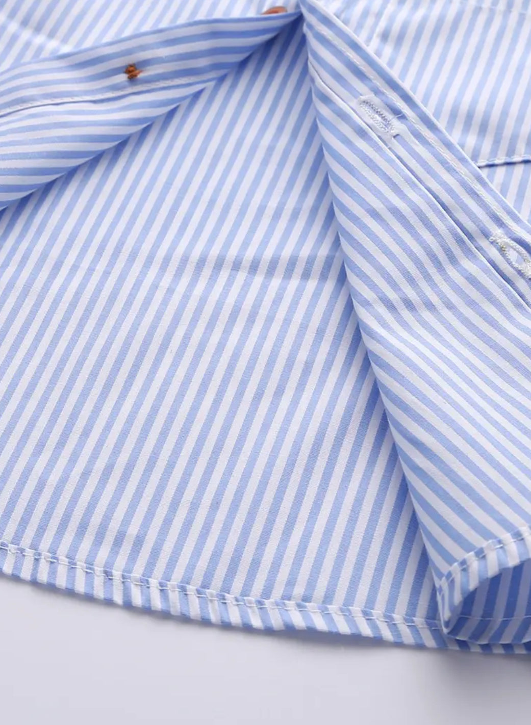 Bow Tie & Stripe Formal/Casual  Boys Shirt 🚜