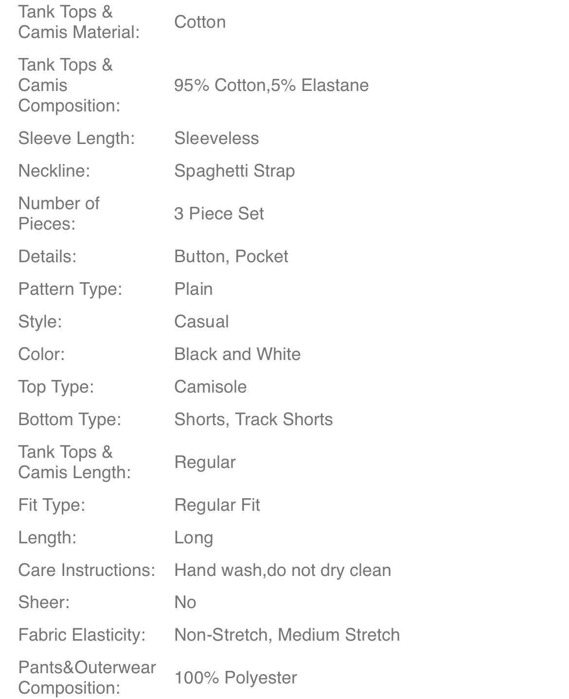 Tween ‘BIZ’ 3 PCS Blue Shorts Set Top & Vest