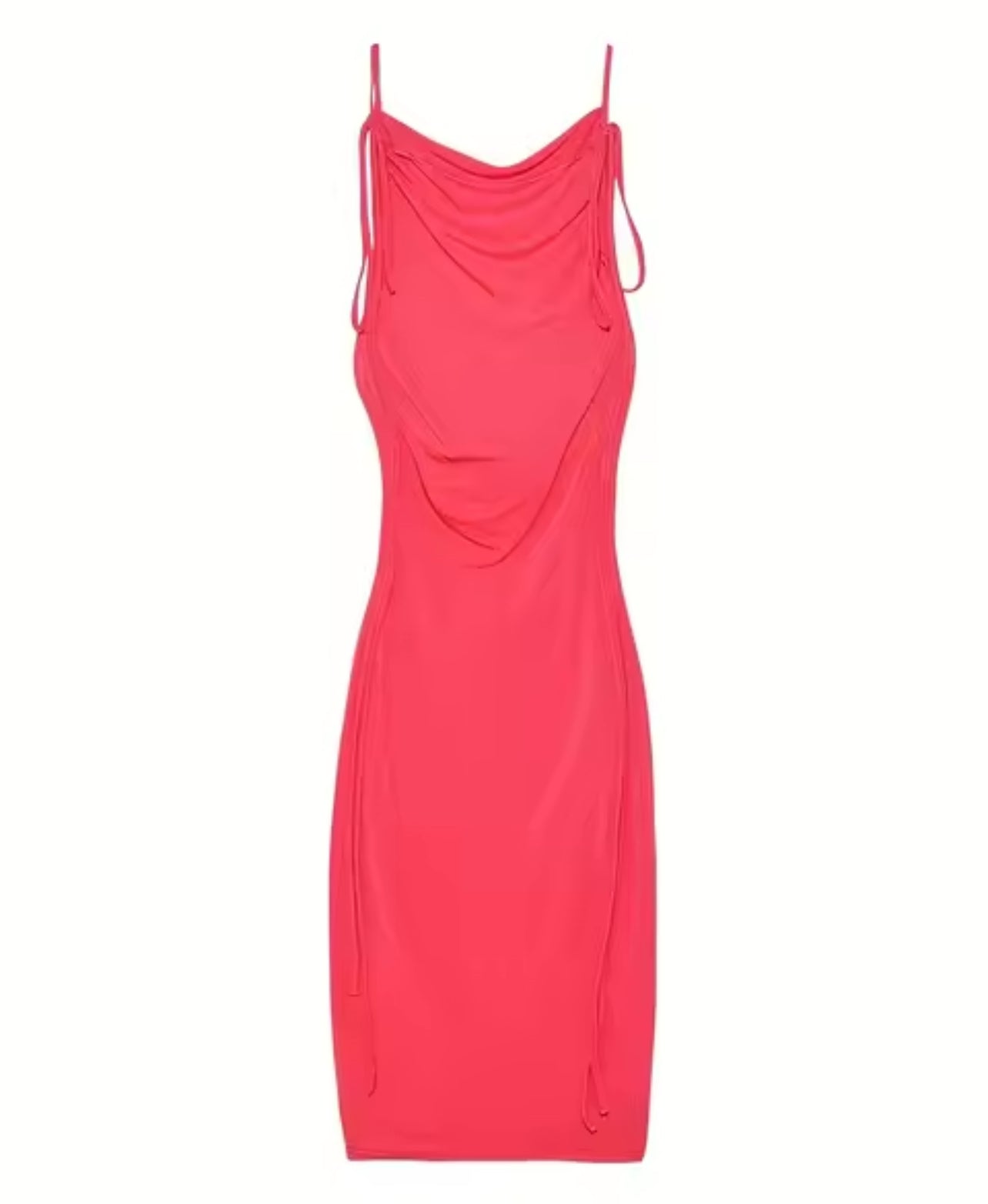 “Fashionite” Sexy Strapless Hang Neck, Dress