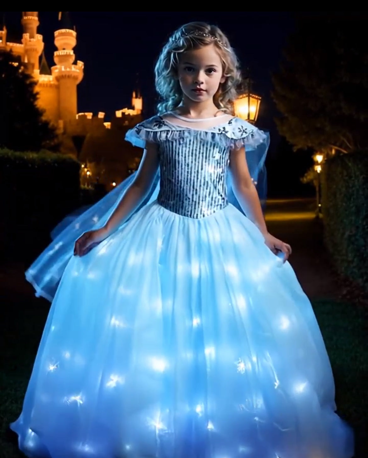 Elsa Light Up LED Dress