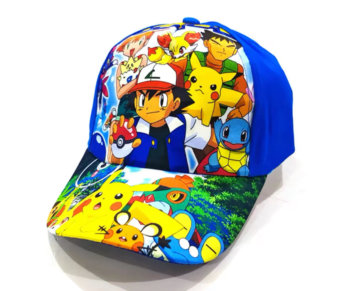 Pokemon & Pikachu Baseball Cap